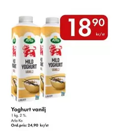Arla - Yoghurt vanilj
