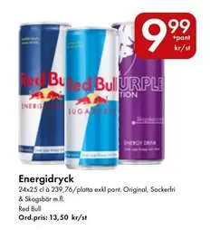 Red bull - Energidryck