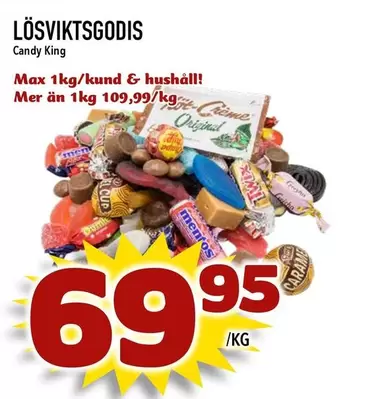 Mer - LÖSVVIKTSGODIS