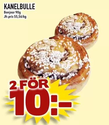 Bonjour - KANELBULLE