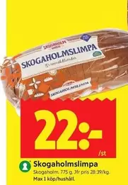 Skogaholm - slimpa