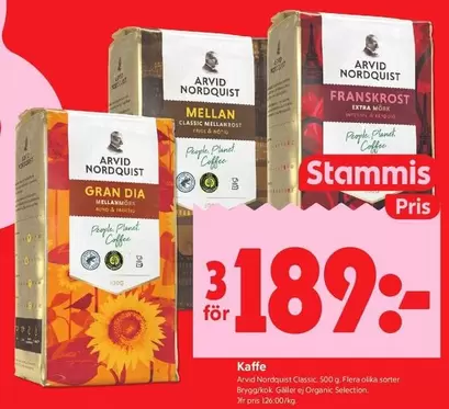 Arvid Nordquist - Kaffe