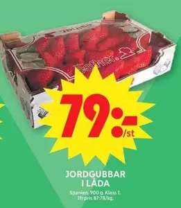 Jordgubbar i lada