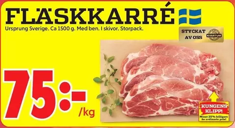 FLÄSKKARRÉ