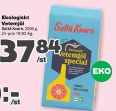 Saltå kvarn - Ekologiskt Vetemjöl