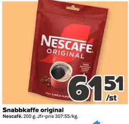 Nescafe - Snabblkaffe original
