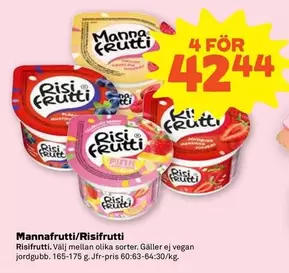 Risifrutti - Mannafrutti/