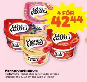 Risifrutti - Mannafrutti/