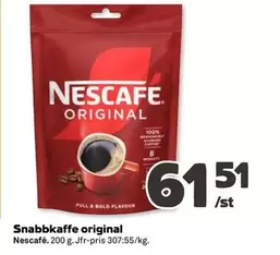 Nescafe - Snabblkaffe Original
