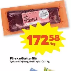 Nybergs Deli - Färsk nötytterfilé
