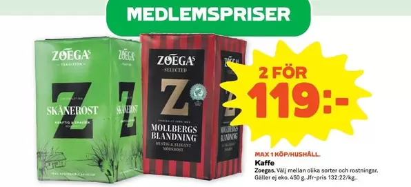 Zoegas - Skånerost / Mollbergs Blandning