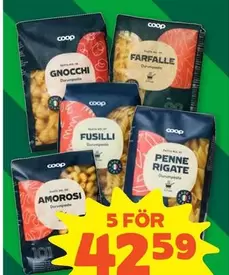 Coop - Pasta corta former