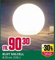 KLOT SOLCELL
