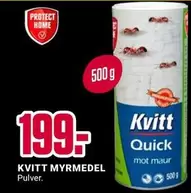 Kvittt Myrmedel Pulver