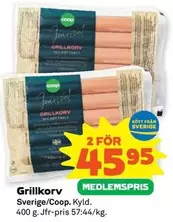 Coop - Grillkorv