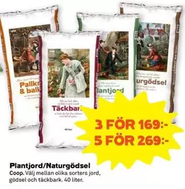 Coop - Plantjord/Naturgödsel