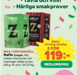 Zoegas - Kaffe