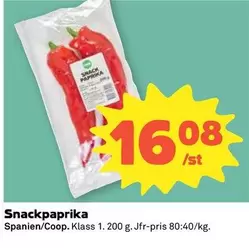 Coop - Snackpaprika