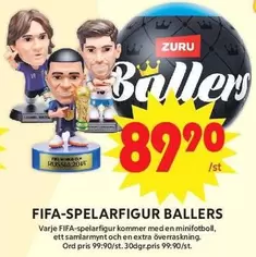 Extra - FIFA-SPELARFIGUR BALLERS