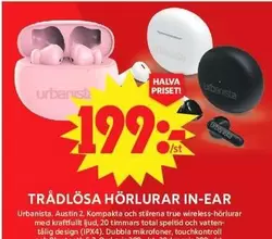 Urbanista - Trådlösa hörlurar