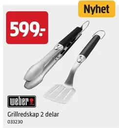 Weber - Grillredskap 2 delar 033230