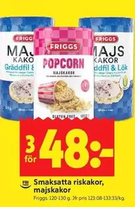 friggs - Popcorn Majskakor
