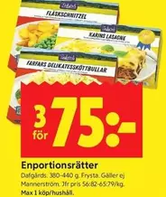 Dafgård - Enportionsrätter