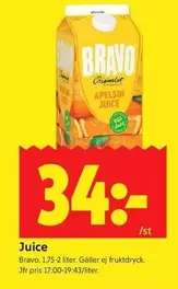 Bravo - Apelsin Juice