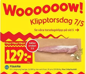 Fläskfilé