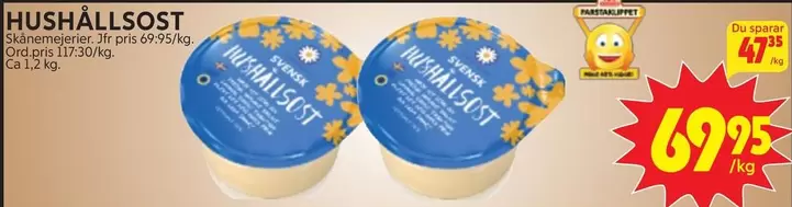 Skånemejerier - HUSHÅLLSOST