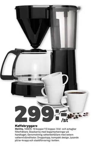 Melitta - Kaffebryggare