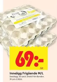 Inneägg Frigående M/L