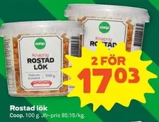 Coop - Rostad lök