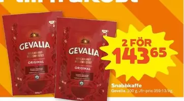 gevalia - Snabblkaffe
