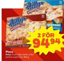 Billys - Pizza