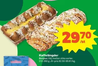 Bonjour - Kaffelängder