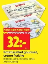 Rydbergs - Potatissallad gourmet, crème fraiche