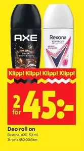 Axe - Deo roll on