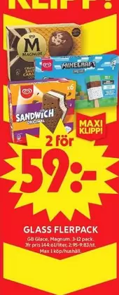 GB Glace - GLASS FLERPACK