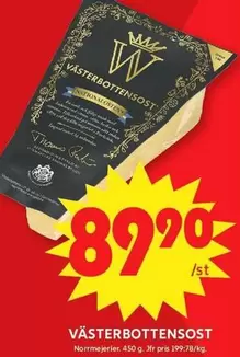 norrmejerier - VÄSTERBOTTENOST