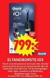 Oral B - iO3 Eltandborste