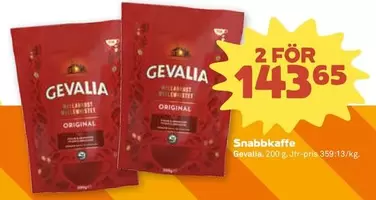gevalia - Snabblkaffe