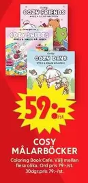COSY MÅLARBÖCKER