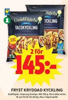 Guldfågeln - TACOKYCKLING