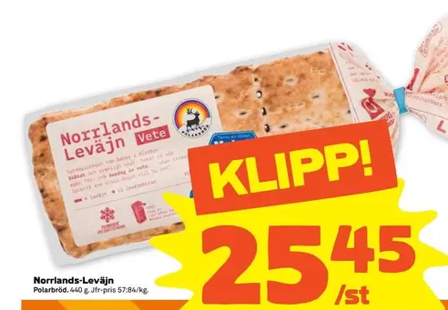 Polarbröd - Norrlands-Levain Vete