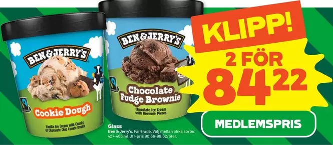 Ben & Jerry's - Glass