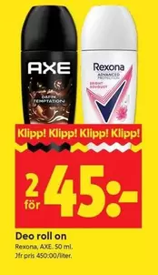Axe - Deo roll on