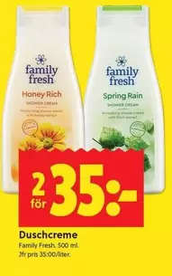Family Fresh - Duschcreme