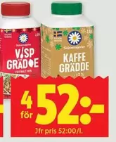 Skånemejerier - VISP GRÄDDE, KAFFE GRÄDDE