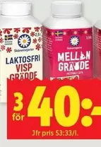 Skånemejerier - LAKTOSTFRI VISP GRÄDDE